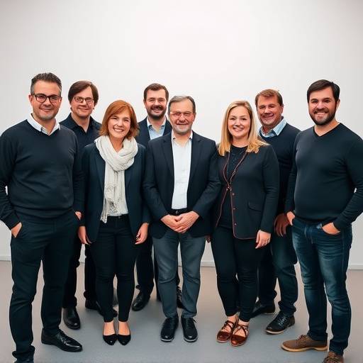 Es Gruppenfoto vom Dozenteteam vo dr Schauspielkunscht Akademii Züri, wo lachend und professionell posiert.