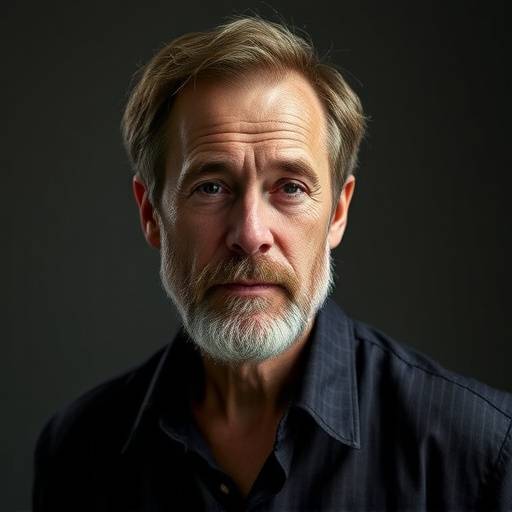 Es Portrait vom Simon Graf, eme Dozent für Improvisation und Körperarbeit.